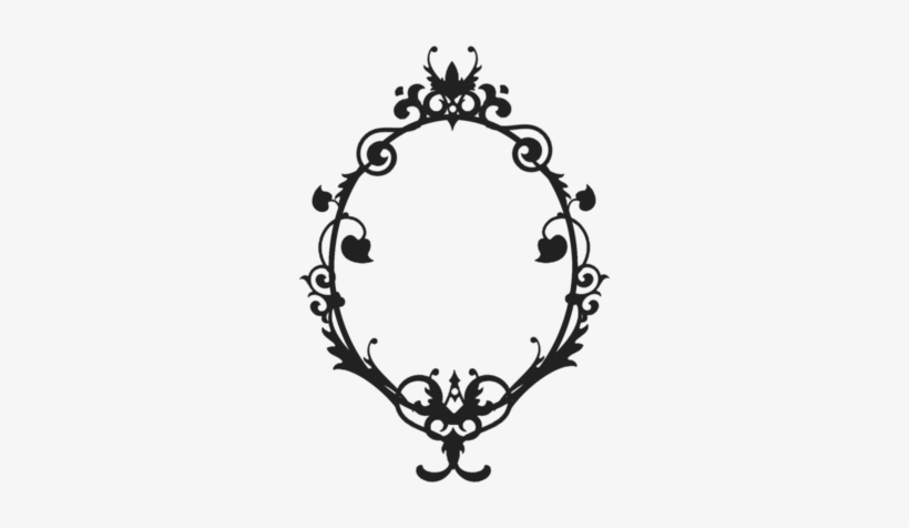 View Gothic Black Picture Frame Png PNG