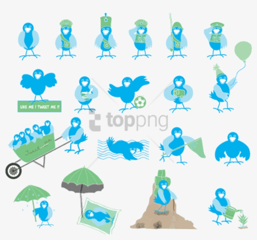 Free Png Twitter Bird Icon Png Image With Transparent - Twitter Bird Icon, transparent png #9823898