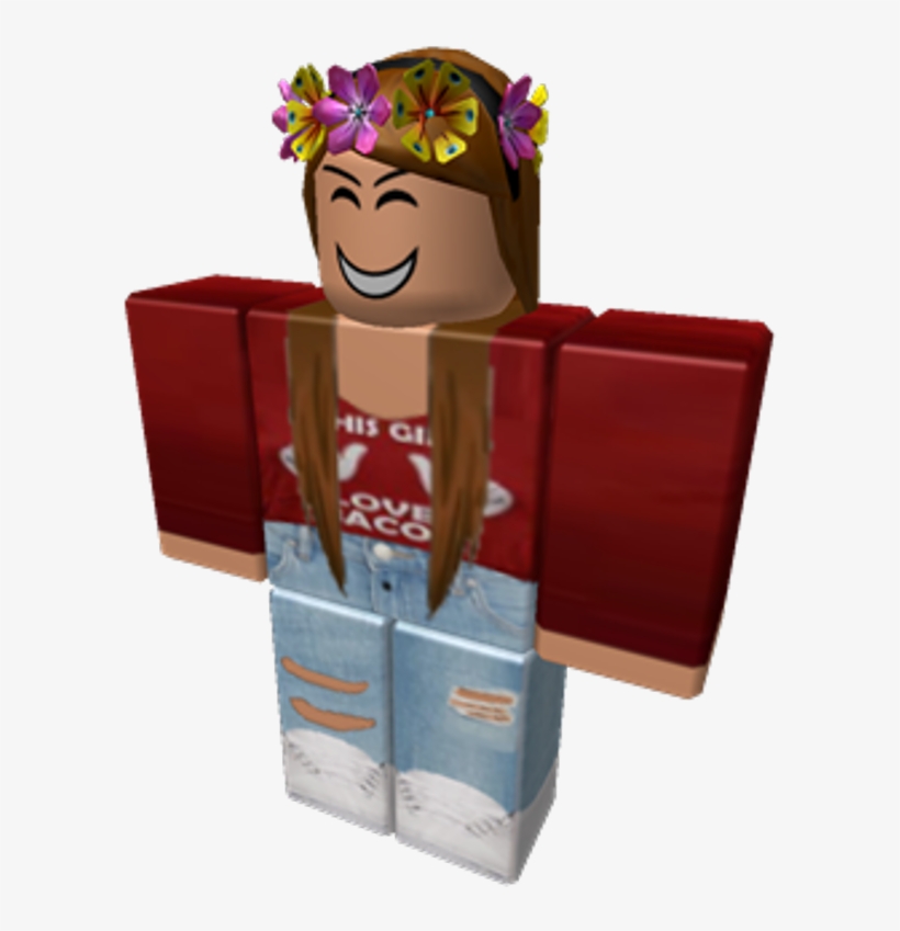 female transparent background roblox character