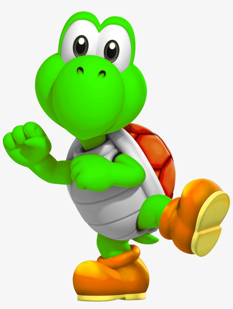 Yoshi Troopa - Koopa Troopa And Yoshi - Free Transparent PNG Download ...