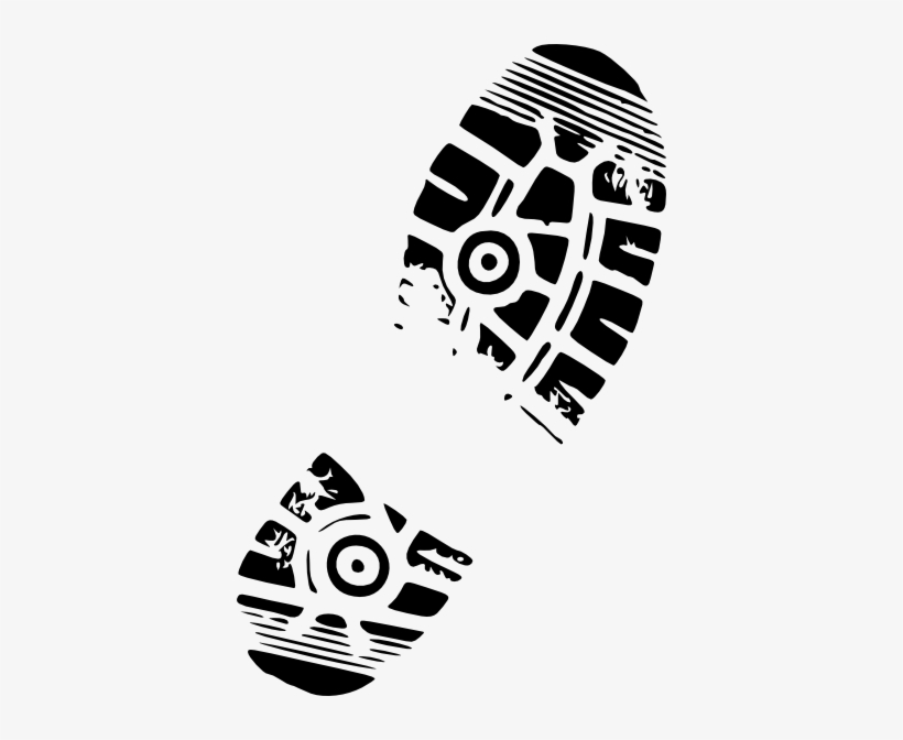 Running Print Clip Art - Running Shoe Print Clip Art, transparent png #993753