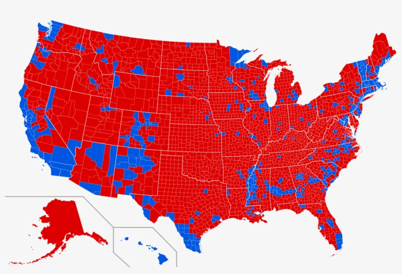 If You Stare At This Map For One Minute, Chances Are - 2016 Electoral ...