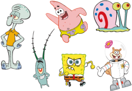 Spongebob Squarepants Cartoon Logo - Logo Patrick Spongebob - Free ...