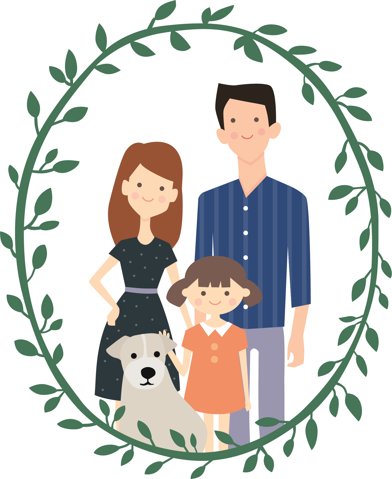 Family - Cartoon Family Illustration Png - Free Transparent Png 