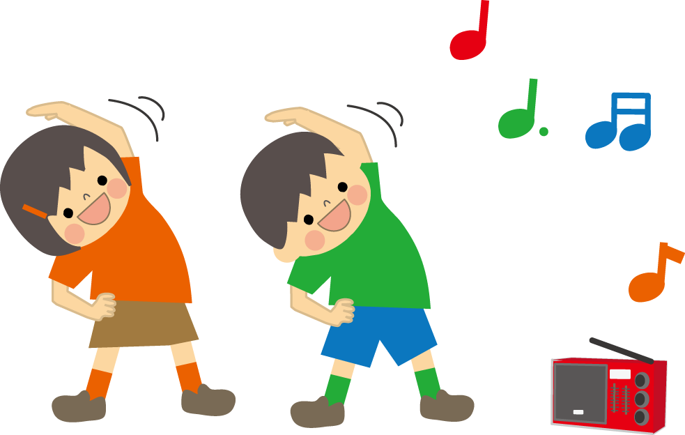 Download Radio Exercise Illustration ラジオ 体操 自治 会 Png Image With No Background Pngkey Com