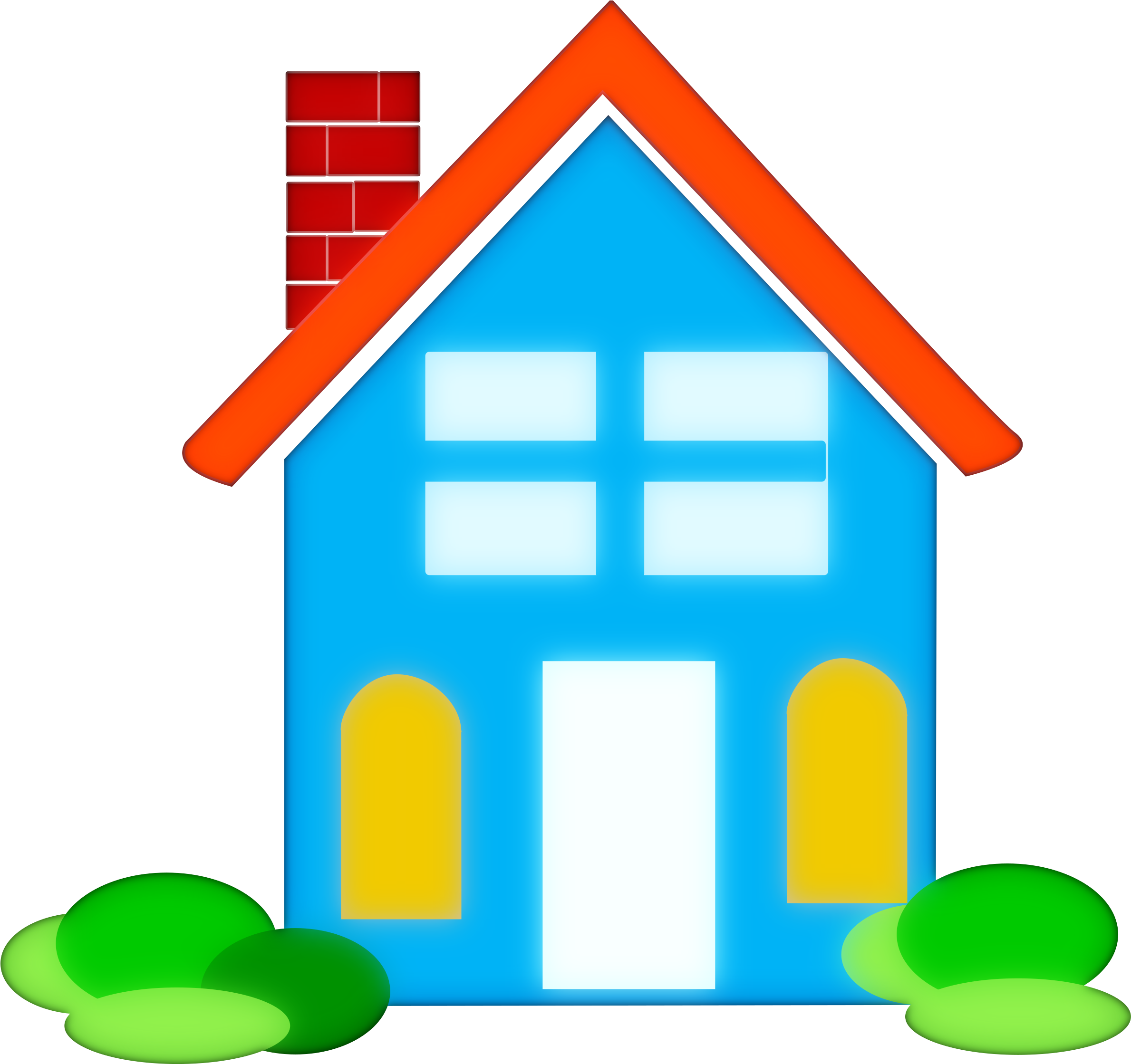 new home clipart to print
