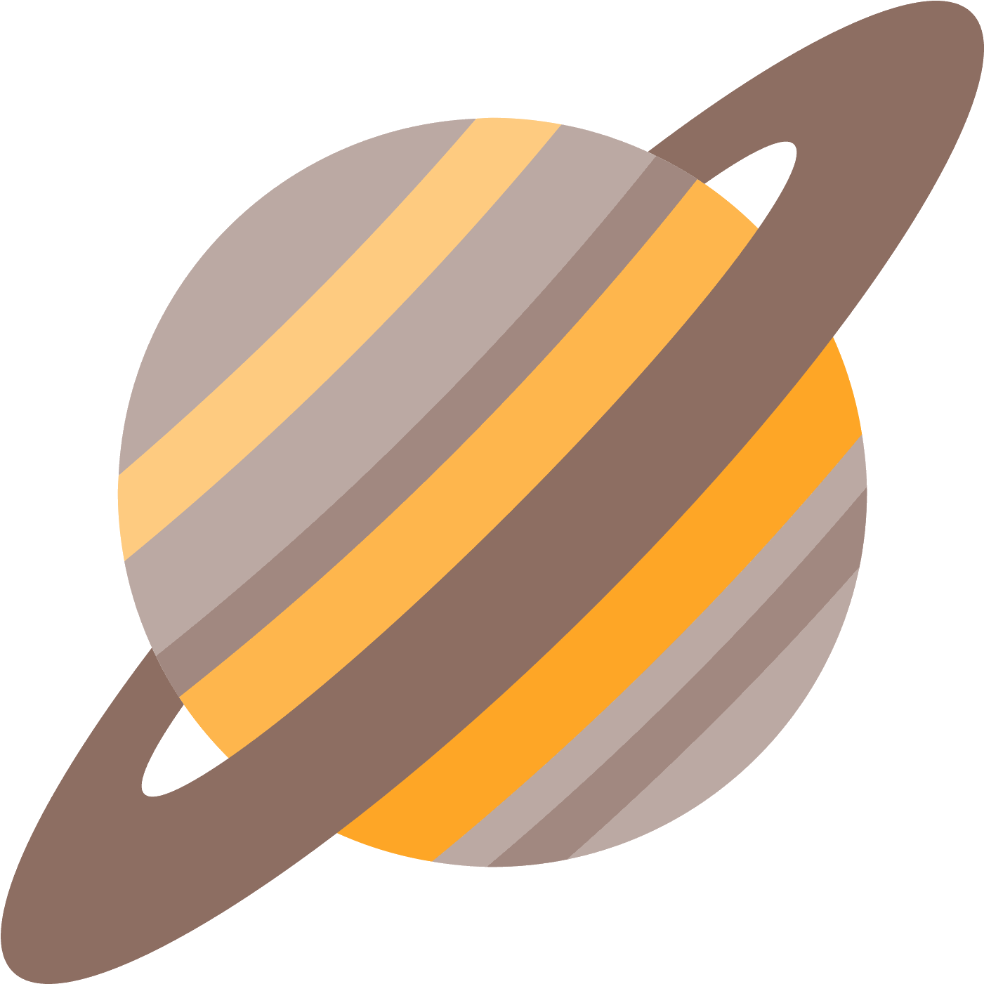 Saturn Planet Icon - Cute Saturn Planet Transparent (1600x1600), Png Download