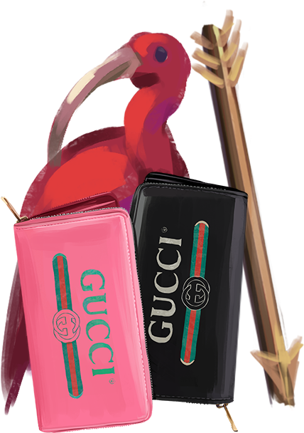 Gucci Gift - Ibis (500x661), Png Download