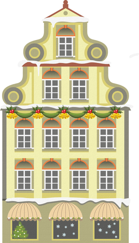 Download 007 - Christmas Building Clipart Png PNG Image with No ...