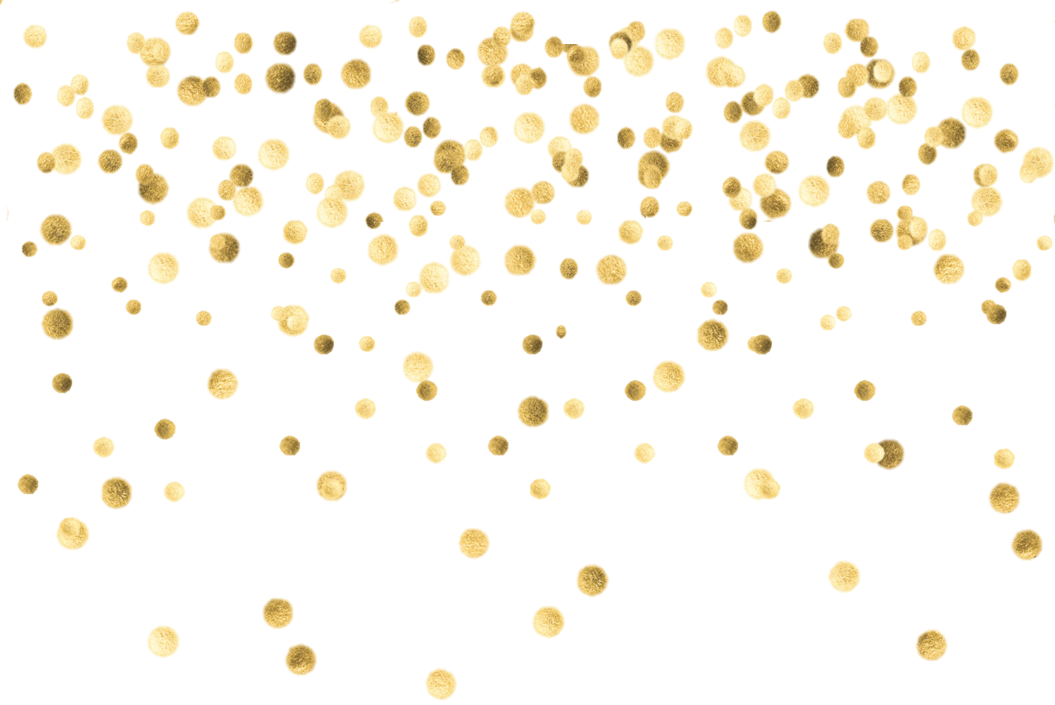 Download Gold Sparkle Png Transparent - Gold Confetti Transparent