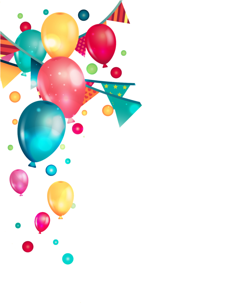 Download Birthday Party Balloons Png - Balloons Png PNG Image with No ...