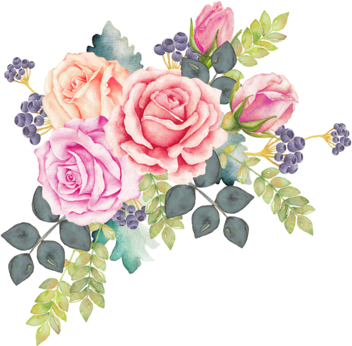 Download Watercolour Flowers Watercolor Painting Rose Clip Art ...