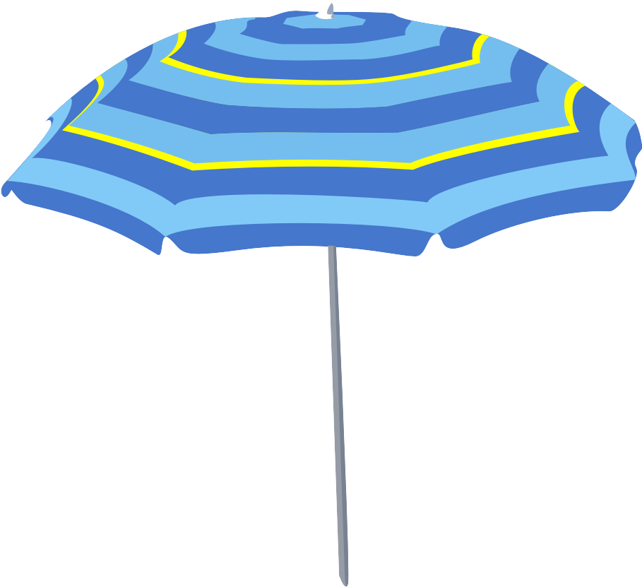 Download Colorful Umbrella Png Clipart Image, Holiday Umbrella - Cartoon  Beach Umbrella Png PNG Image with No Background 