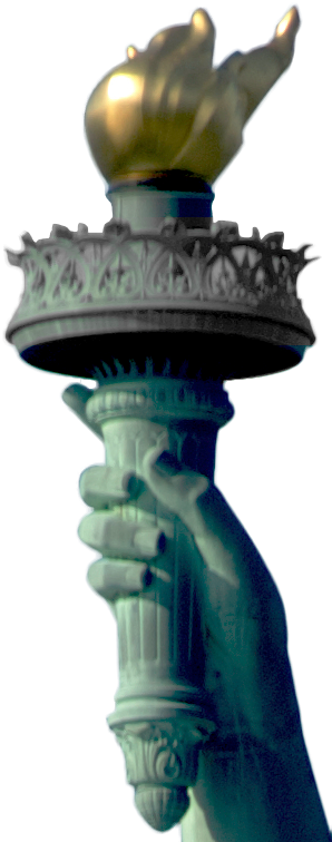 Torch Of The Statue Of Liberty Statue Of Liberty Torch Png Free