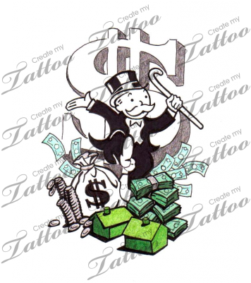 41 Best  Worst Monopoly Tattoo Ideas  Monopoly Land
