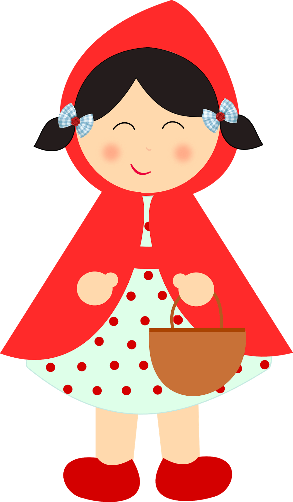 Little Red Riding Hood Clip Art - Little Red Riding Hood Page Border ...