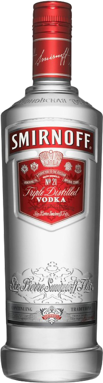 Home - Smirnoff Triple Distilled Vodka No 21 - Free Transparent PNG ...