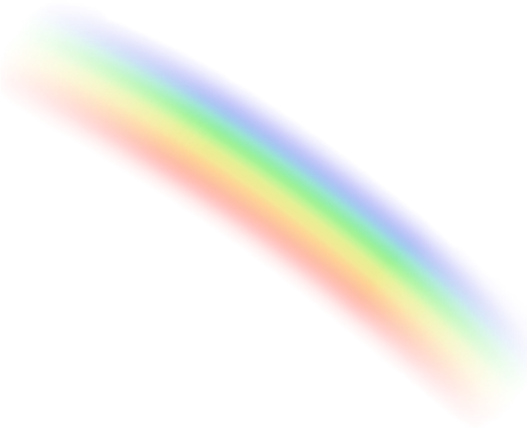 Tumblr Rainbow Png - Picsart Png Arcoiris - Free Transparent PNG