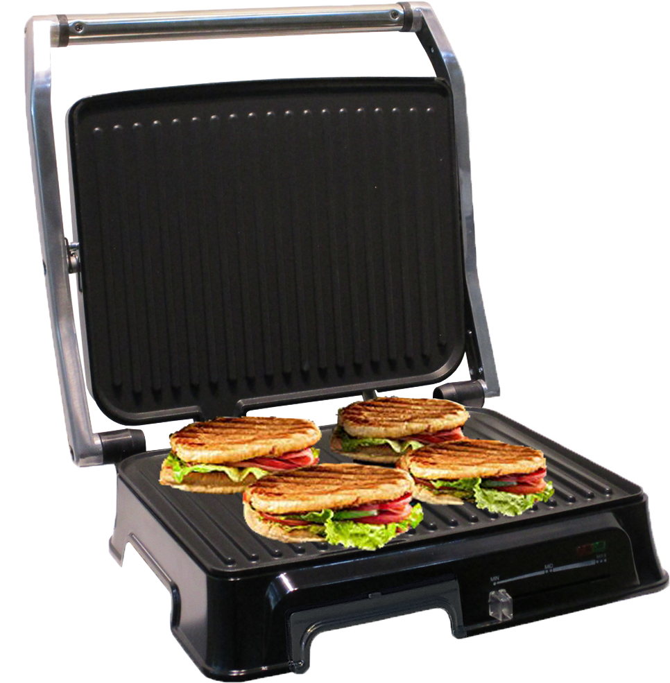 Panini Grill - Grilling (1920x1080), Png Download