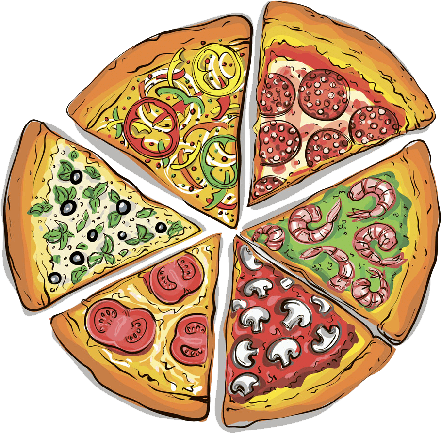 Pizza Slices Clipart Clipart Pizza Hd Png Download Kindpng | Images and ...