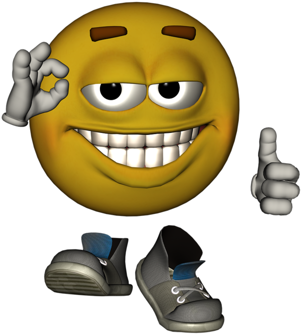 Download Emotiguy Thoughtful Face - Thumbs Up Emoji Face PNG Image with ...
