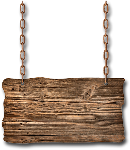 Old Wood Sign Png Hanging Wooden Sign Png Free Transparent Png