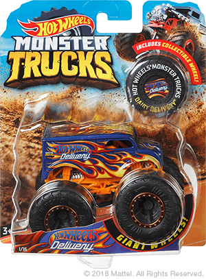 hot wheels monster trucks 2018