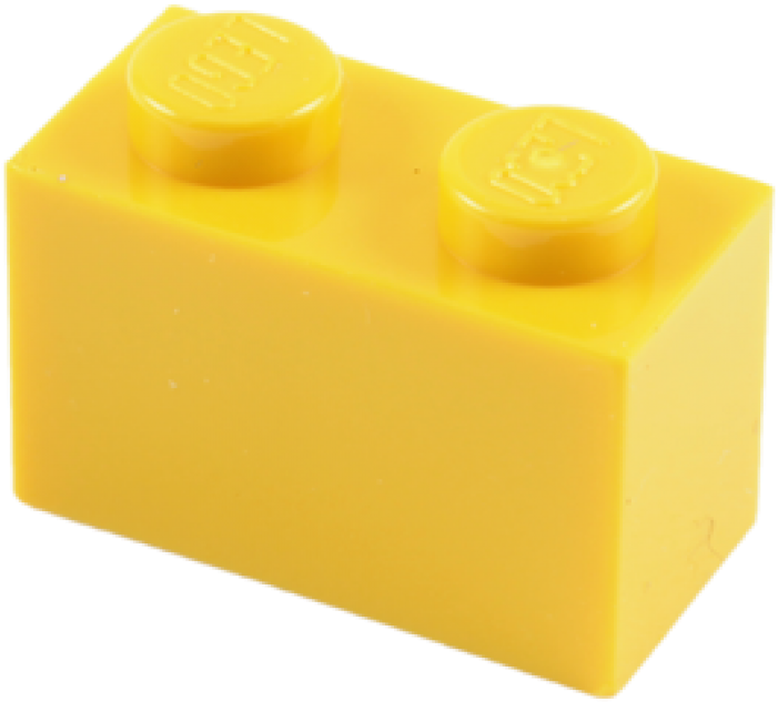 Buy Lego Brick 1 X 2 Yellow - Lego 3004 - Free Transparent PNG Download ...