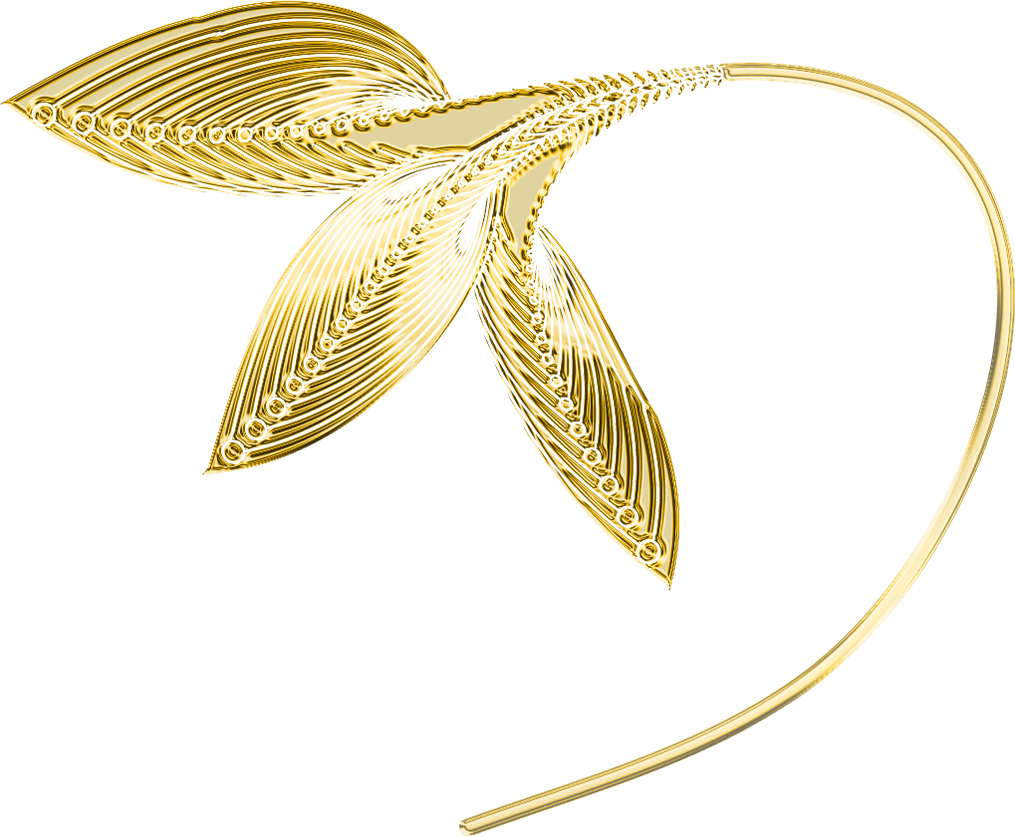 Download Gold Decorative Leaves Png Clipart - Portable Network Graphics ...