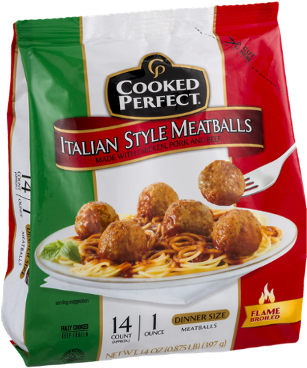 Download Cooked Perfect Meatballs, Italian Style, Dinner Size PNG Image ...