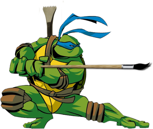 Da Vinci By Midnightmagnificent On Deviantart Leonardo Ninja Turtle No Background Free 8265