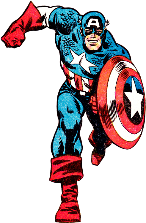 Download Captain America - John Romita Captain America PNG Image with ...