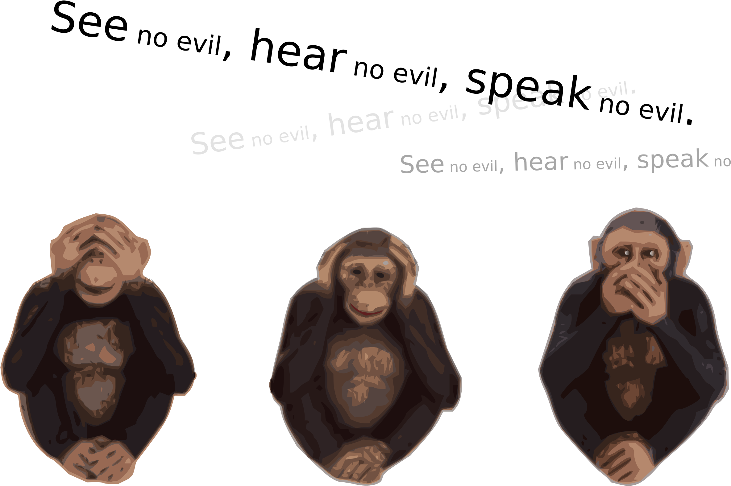 Download This Free Icons Png Design Of See No Evil Hear No Evil Png Image With No Background 5781