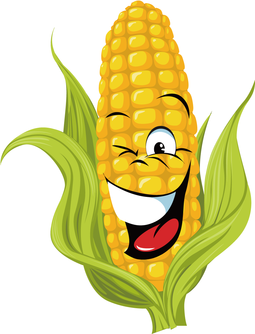 Download Corn On The Cob Maize Sweet Corn Clip Art - Sweet Corn Cartoon PNG  Image with No Background 