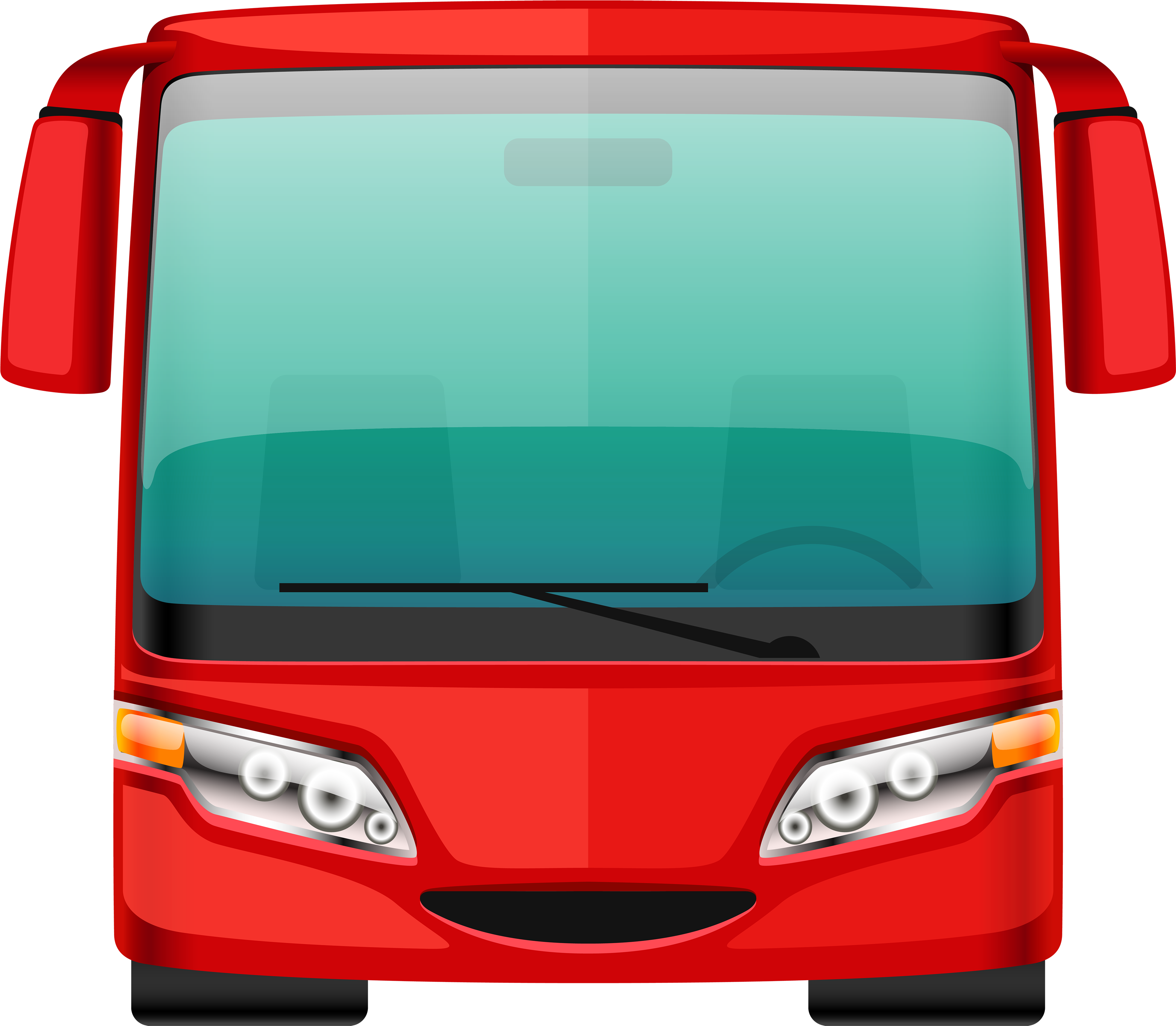 Download Red Bus Png Clipart PNG Image with No Background