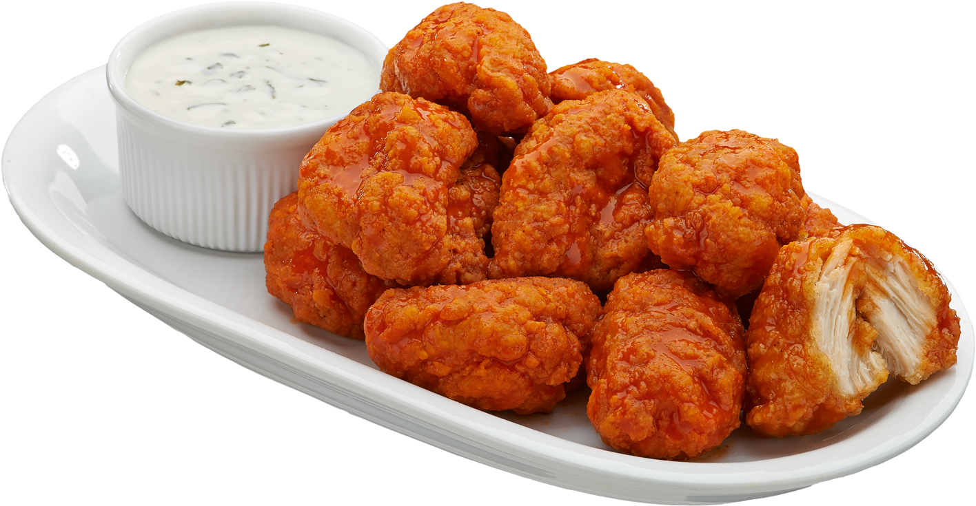 Boneless Wings Spicy Boneless Chicken Wings Free Transparent Png