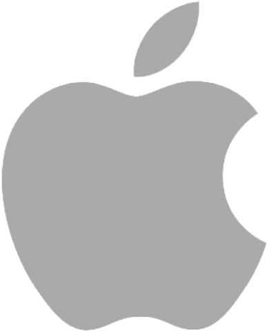 Download Apple Grey Logo Png Transparent - Logo Apple Vector Png PNG ...