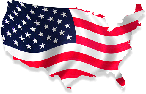 Usa-flag Png Usa Flag Png - American Flag Usa Map - Free Transparent ...