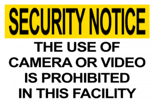 Download Camera/video Prohibited Facility - Compliancesigns Aluminum ...