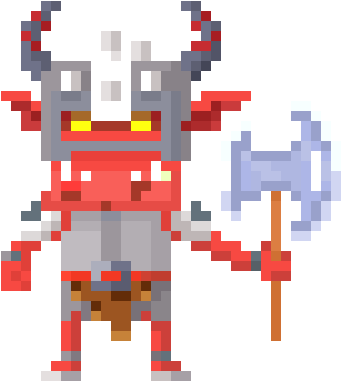 Download Squinch Pixel - Dungeon Boss Pixel Art PNG Image with No ...