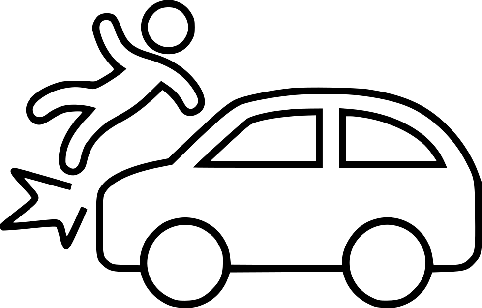 Download Car Accident - - Outline Of Car Trunk PNG Image with No ...