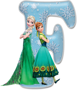 Alfabeto De Frozen Fever Con Minúsculas - Anna And Elsa Summer - Free ...