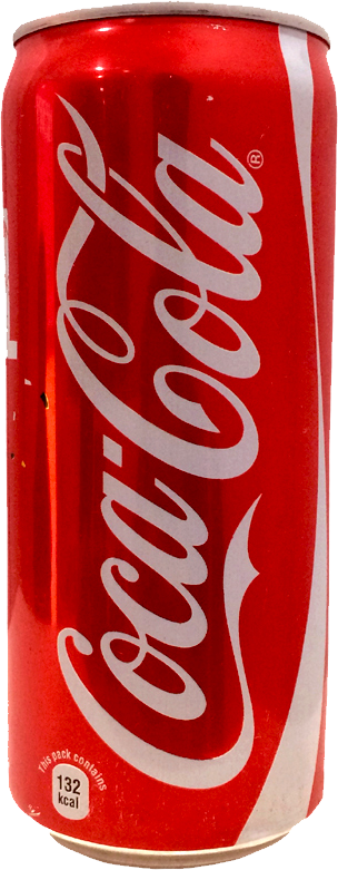 Coca Cola Can Png Image - Coca Cola Can 300ml (304x781), Png Download