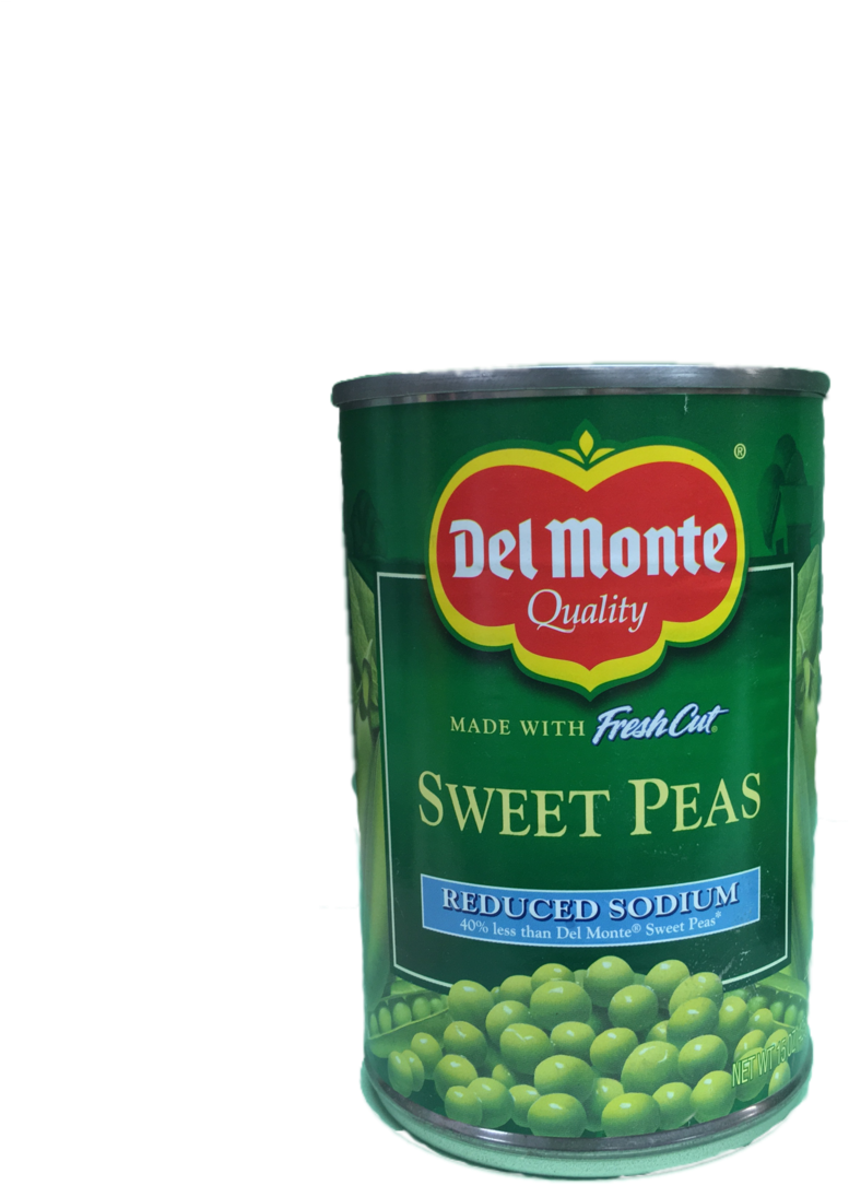 Del Monte Sweet Peas (1000x1333), Png Download