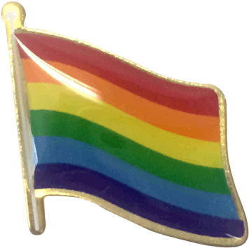 Download Pride Lapel Pin - Flag PNG Image with No Background - PNGkey.com