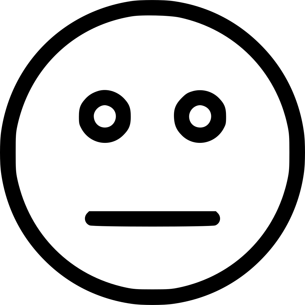 Download Boring Face Smiley Comments - Face PNG Image with No ...