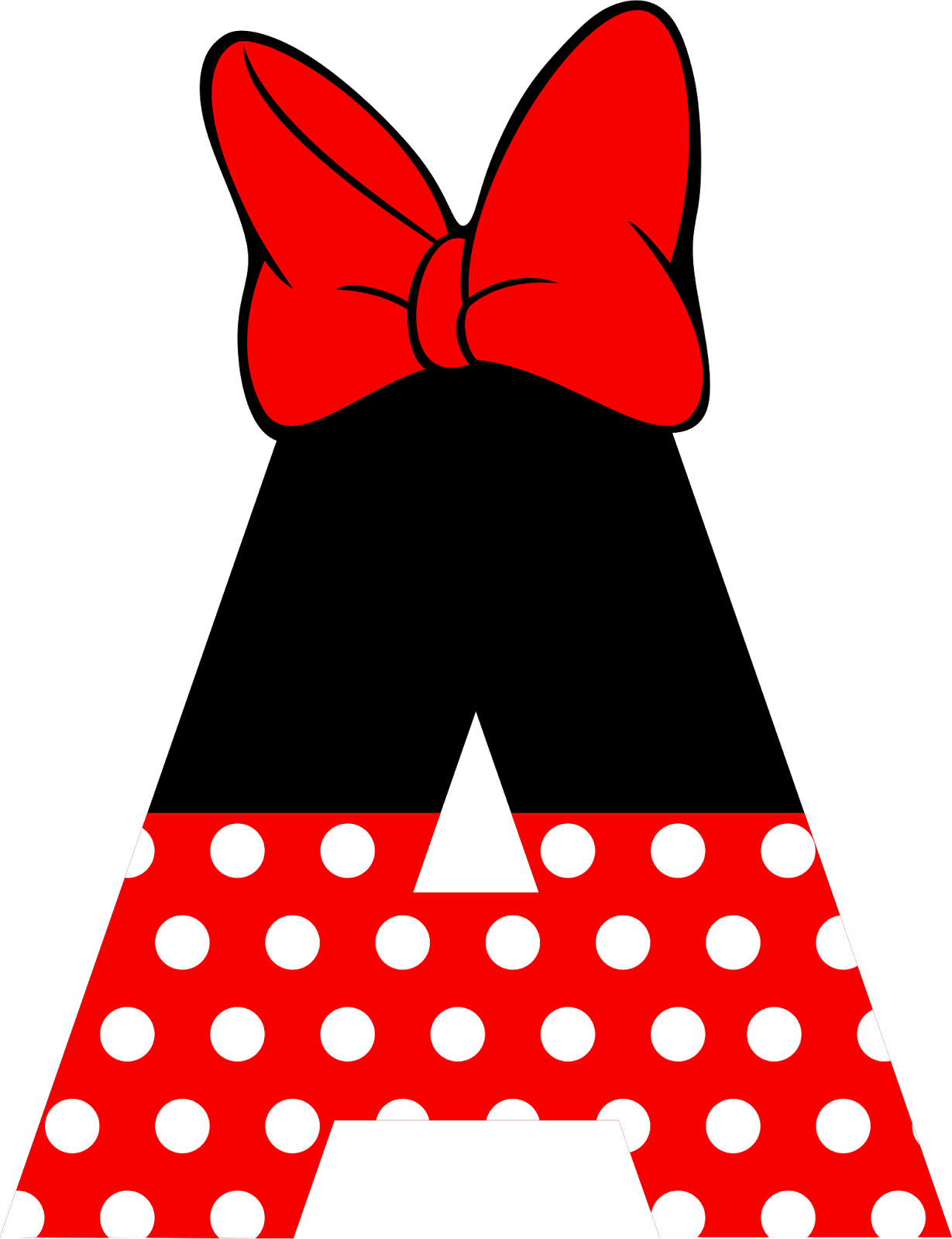 red minnie mouse alphabet photography birthday parties letras