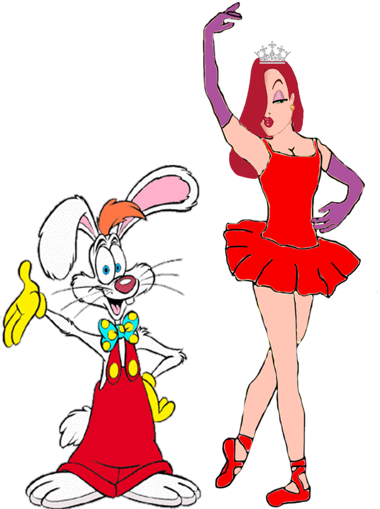 Jessica As A Ballerina - Jessica Rabbit Wonder Woman - Free Transparent ...