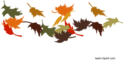 Fall Leaves On Ground, Free Png Clip Art - Fall Leaves On The Ground ...