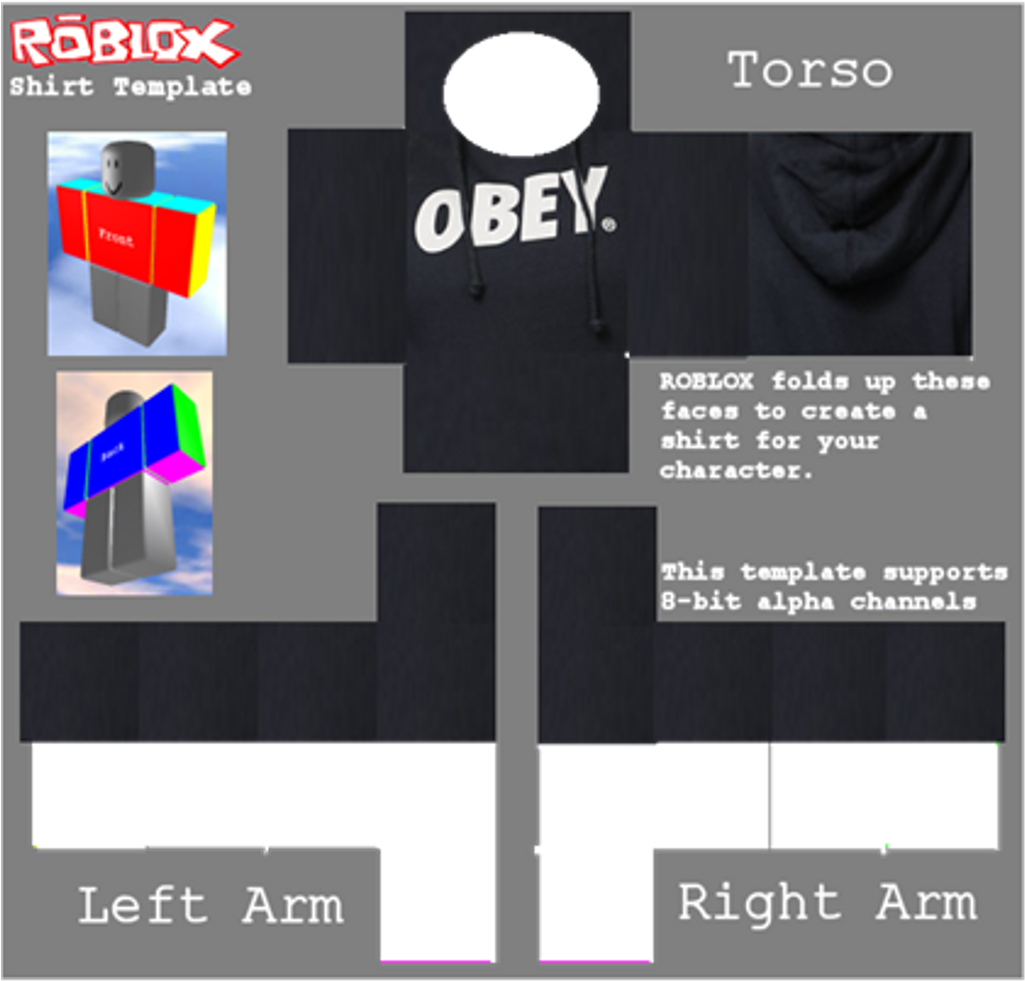 Download Roblox Shirt Template Png Jpg Freeuse Library Roblox Dantdm 